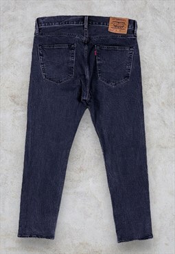 Black Levi's 501 Jeans Premium Slim Tapered Big W34 L32