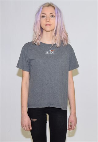 VINTAGE 90S GREY NIKE T SHIRT