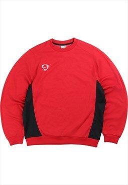 Vintage  Nike Sweatshirt Heavyweight Crewneck Red Medium