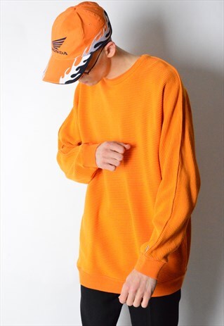 CARLO COLUCCI VINTAGE 90S ORANGE JUMPER