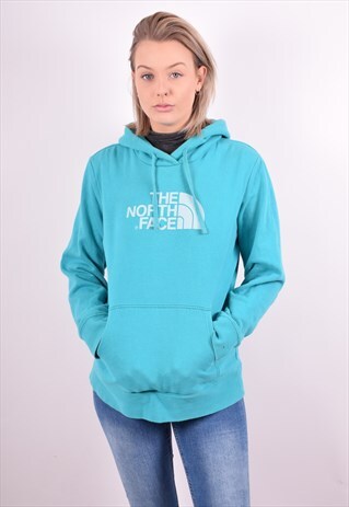THE NORTH FACE WOMENS VINTAGE HOODIE JUMPER LARGE 90S