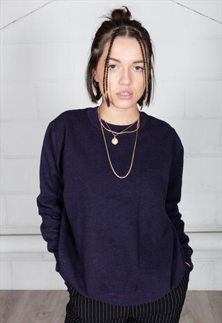 VINTAGE GILDAN PLAIN UNISEX SWEATSHIRT