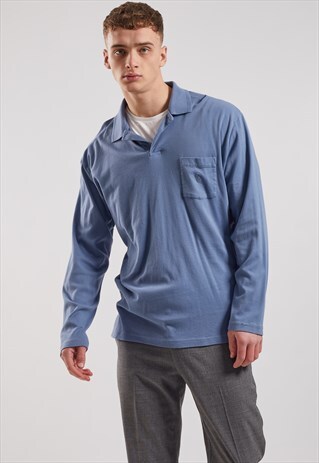 VINTAGE RALPH LAUREN LONG SLEEVE POLO TOP