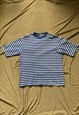 Vintage 90s Striped Navy Sailor Shirt