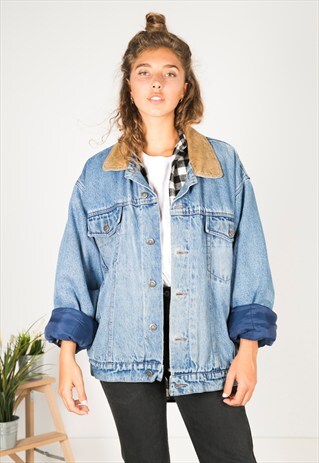 VINTAGE 80S WRANGLER WINTER BLANKET JACKET / R3100C403
