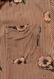 HUF PEACH FLOWERS PRINTED HAWAIIAN SHIRT