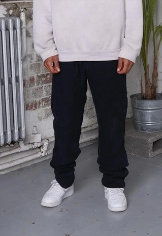 VINTAGE STONE ISLAND CORDUOROY TROUSERS NAVY BLUE
