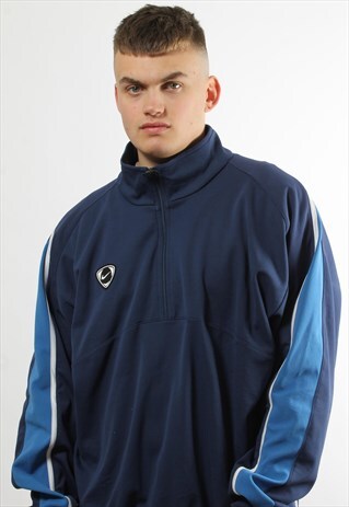 VINTAGE NIKE 1/4 ZIP TRACKSUIT JACKET JUMPER