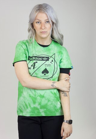 VINTAGE ADIDAS GREEN T-SHIRT