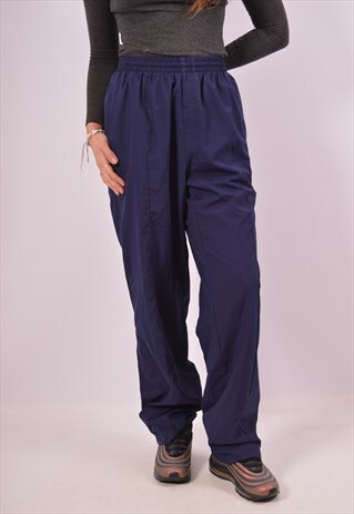 VINTAGE PUMA ITALIA TRACKSUIT TROUSERS BLUE
