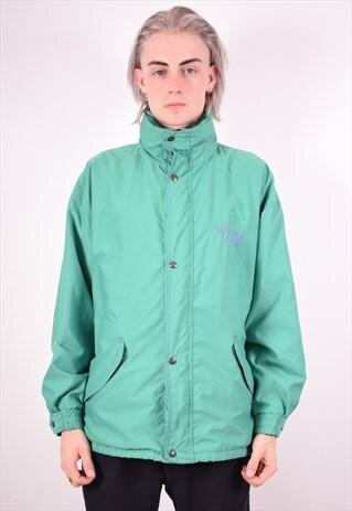 MENS VINTAGE JACKET XL GREEN 90S