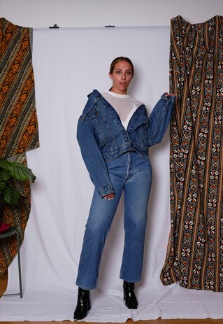 UNISEX VINTAGE 90S OVERSIZED DENIM LEVI'S JEANS JACKET
