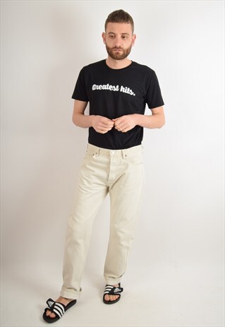 VINTAGE LEVI'S JEANS 501 W34 L32 90'S (1917)