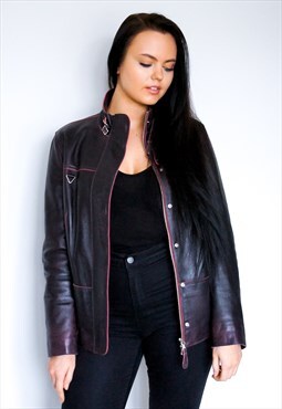 Leather jacket by Trussardi jeans