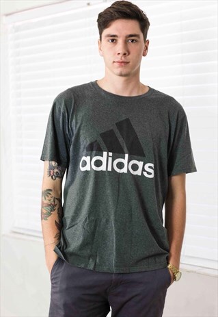 VINTAGE ADIDAS T-SHIRT LOGO 90S L 5.8