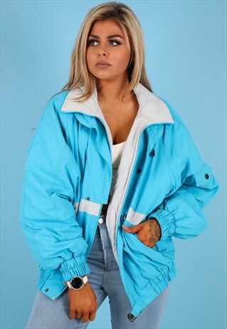 VINTAGE SKI JACKET IN MULTI NJ504