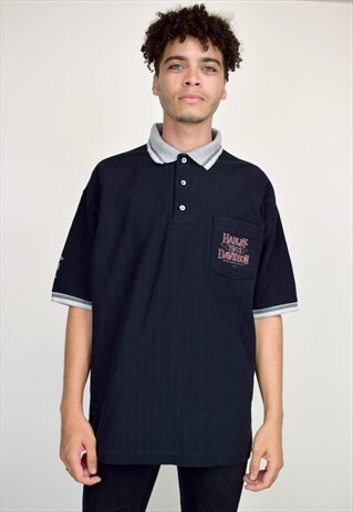 VINTAGE 90'S HARLEY-DAVIDSON POLO SHIRT