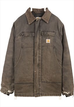 Vintage 90's Carhartt Workwear Jacket Heavyweight Zip Up