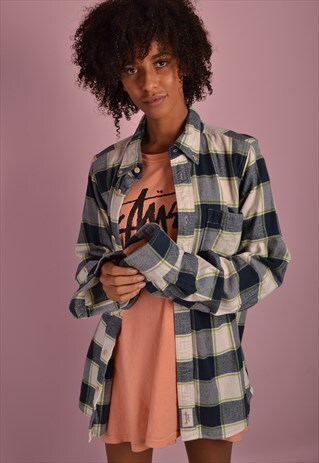 CHECK FLANNEL SHIRT GRS873