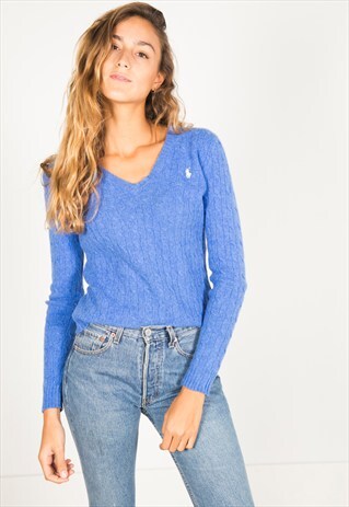VINTAGE 80S POLO RALPH LAUREN JUMPER / R4224C403