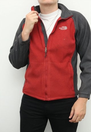 north face red jumper