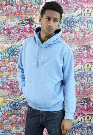 VINTAGE DIESEL HOODIE/HOODED SWEATSHIRT. BRANDED SPORTSWEAR.