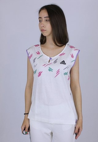VINTAGE ADIDAS EQUIPMENT WOMEN RARE VEST SHIRT