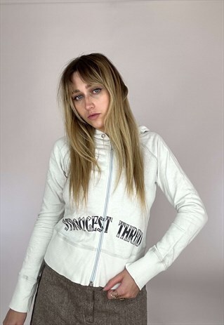 VINTAGE 00S LEVI'S HOODED ZIP UP JACKET