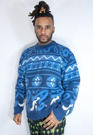 KAPPA RARE JUMPER BLUE