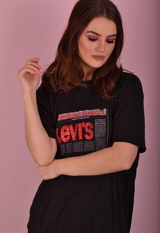 BLACK LEVI'S T-SHIRT GBT4220