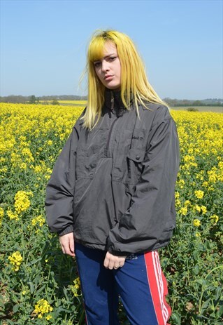 VINTAGE TIMBERLAND REVERSIBLE FLEECE COAT