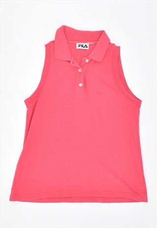 VINTAGE 90'S FILA POLO SHIRT PINK