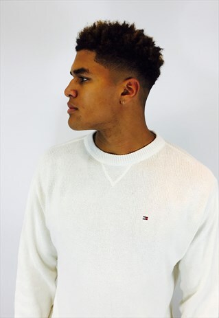 TOMMY HILFIGER 90S COTTON KNIT JUMPER