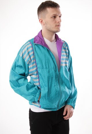 VINTAGE VTG RARE PUMA SHELL JACKET LOGO OVERSIZED 12965