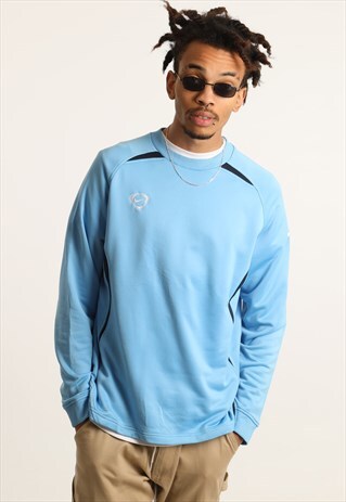 VINTAGE NIKE EMBROIDERED LOGO SWEATSHIRT