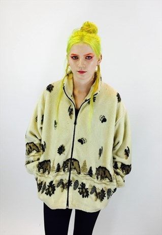 TEDDY BEAR FLEECE JACKET