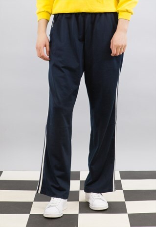 NAVY ADIDAS TRACK PANTS