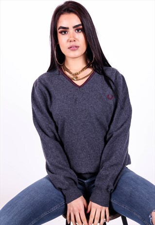 FRED PERRY KNITWEAR JUMPER AWK146