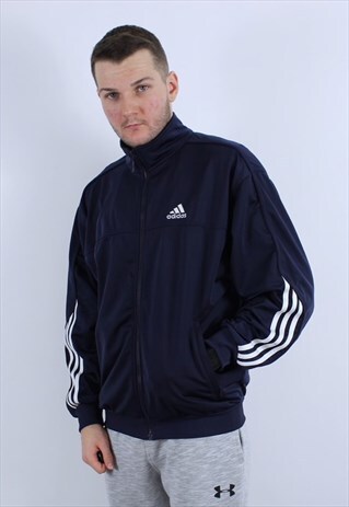 ADIDAS VINTAGE TRACKSUIT TOP MEN RARE