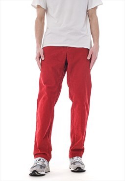 Vintage POLO RALPH LAUREN Corduroy Pants Red