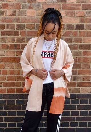 BRIGHTLY COLOURED VINTAGE KIMONO