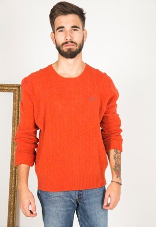 LAST UNIT / VINTAGE 80S POLO RALPH LAUREN JUMPER