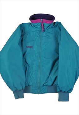 Columbia Jacket Waterproof Green/Pink Ladies Medium