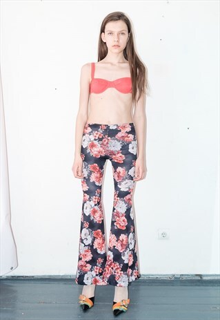 VINTAGE FESTIVAL FLOWER PANTS