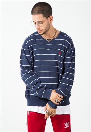 VINTAGE 80S POLO RALPH LAUREN KNIT JUMPER / S494