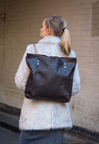 COCO LEATHER TOTE & BACKPACK