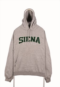 Vintage 90's Siena Hoodie Siena College Spellout Logo Baggy