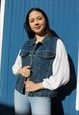 WOMENS JEAN VEST