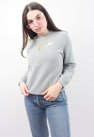 90'S RETRO GREY SWEATSHIRT