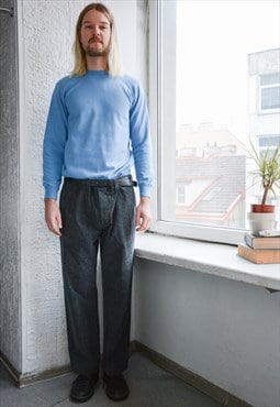 Vintage Grey Corduroy Trousers